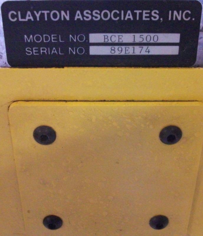 CLAYTON BCE 1500, BRAKE CLEANING, VACUUM, HEPA, DUST ENCLOSURE, US $749.00, image 5