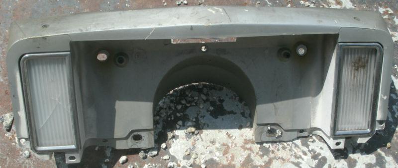 1977 77 78 79 cadillac deville lincense plate housing bracket lights lens oem