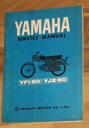 Yamaha yf1 (50)_yj2 (60) shop service repair manual_factory oem/original