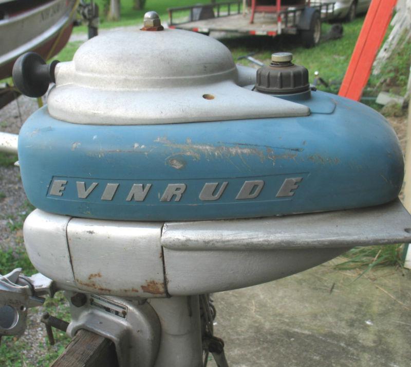 1947 Evinrude Model 4731 SPORTWIN 3.3 HP 3.3HP Opposed Cylinder EZ Fix N/R!, US $79.99, image 2