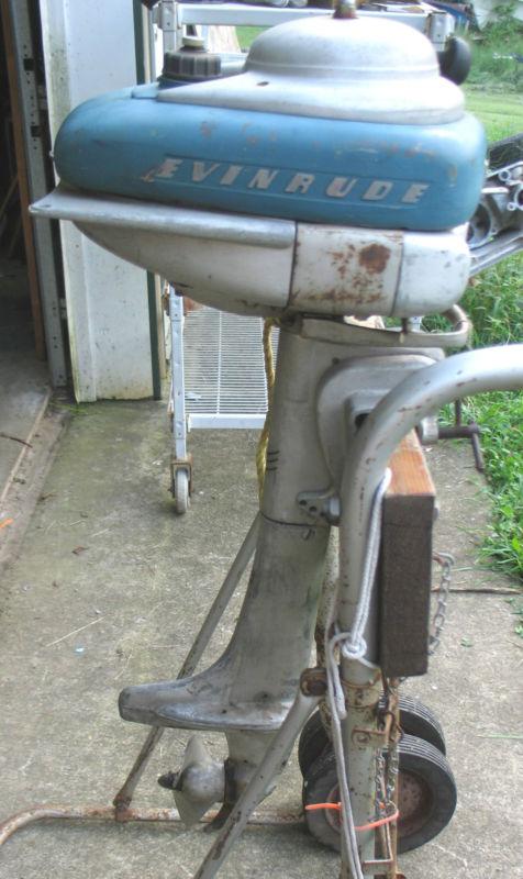 1947 Evinrude Model 4731 SPORTWIN 3.3 HP 3.3HP Opposed Cylinder EZ Fix N/R!, US $79.99, image 7