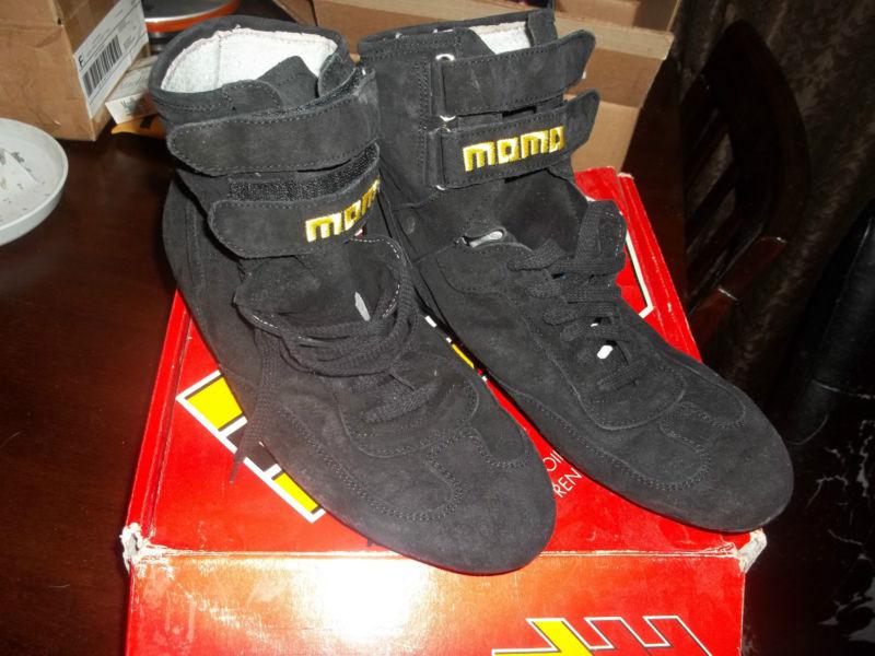 Momocorse racing shoes size 43 made in Italy model Corsa Black, US $24.99, image 1