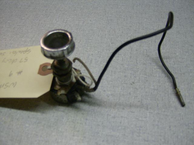 1957 57 chevy original rear seat speaker switch 150 210 bel air