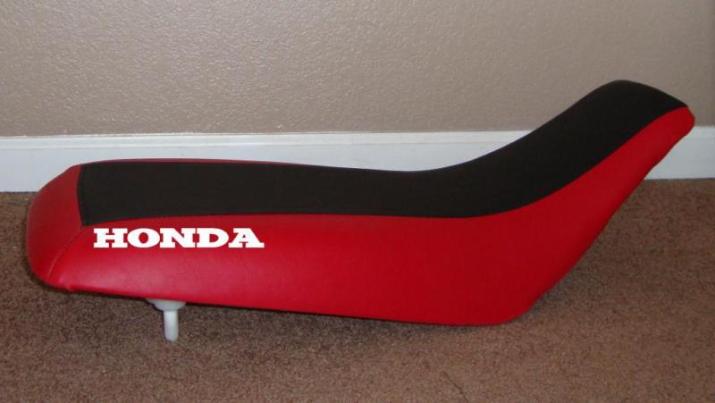 Honda trx 400ex red n black stencil motoghg seat cover#ghg16439scptbk16538