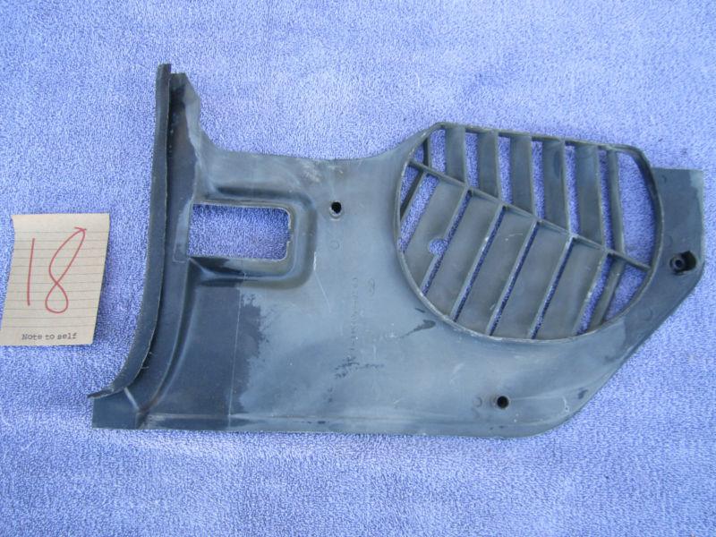 1969-1970 MUSTANG COUGAR KICK PANEL PASSENGER SIDE USED ORIGINAL, US $10.00, image 2