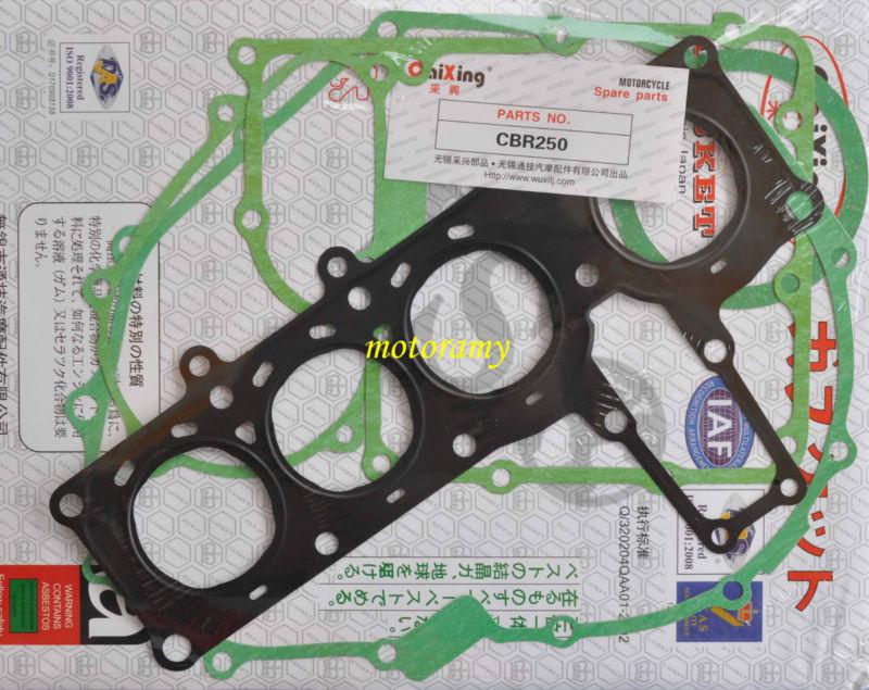 Gasket set for hornet 250 mc31 cbr 250 rr mc19 mc22 5 pcs
