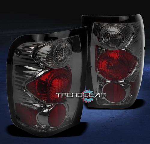98-01 ford ranger pickup truck altezza tail brake lights lamp smoke lens 99 00