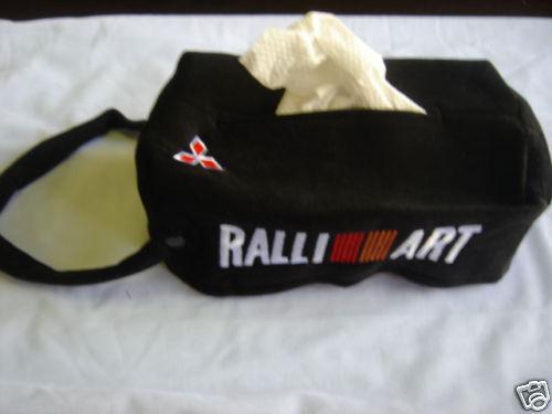 Mitsubishi ralliart tissue box cover holder case