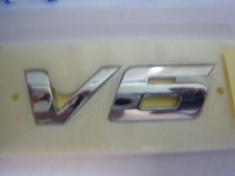 86323-3k000 hyundai v6 emblem badge nameplate oem 