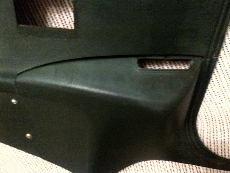 1974 Dodge Charger SE Brougham lower rear interior trim panels (green), US $75.00, image 6