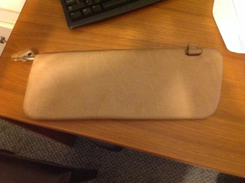 MERCEDES sl Sunvisor Sun Visor 560 450 sl 107 380 tan palomino sun visor , US $75.00, image 2
