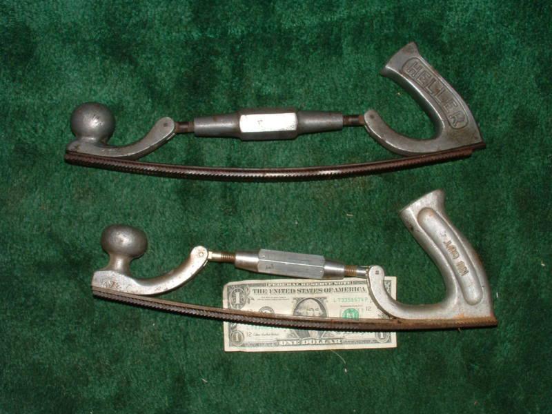 Two auto body files hot rod rat rod motorcycle tool