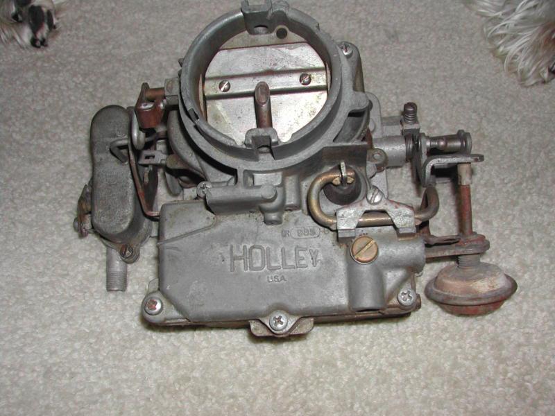 1967 jeep kaiser 327 holley 2 barrel carburetor 