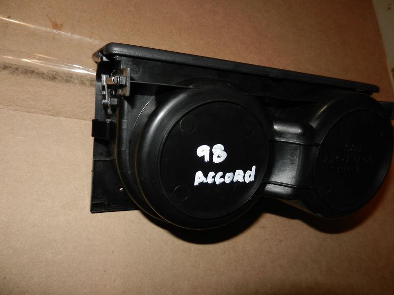 Sell 98 99 00 01 02 HONDA ACCORD OEM BLACK CUP HOLDER CUPHOLDER CONSOLE