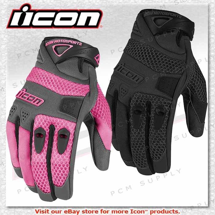 Icon anthem women motorcycle street glove