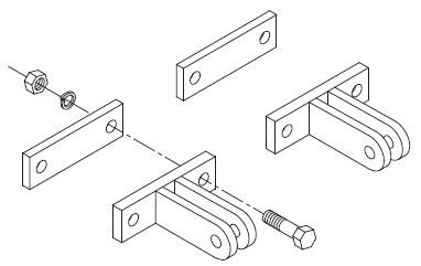 Blue ox bx88230 base plate for jeep cj & yj wrangler rv