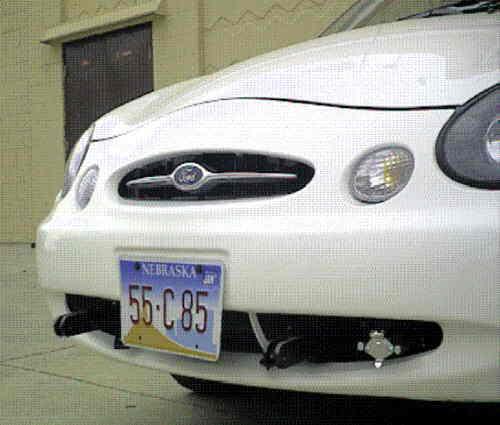 Blue ox bx2153 base plate for ford taurus 00-07 no h.o.