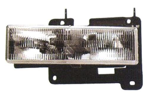 Replace gm2502101c - 92-94 chevy blazer front lh headlight assembly composite