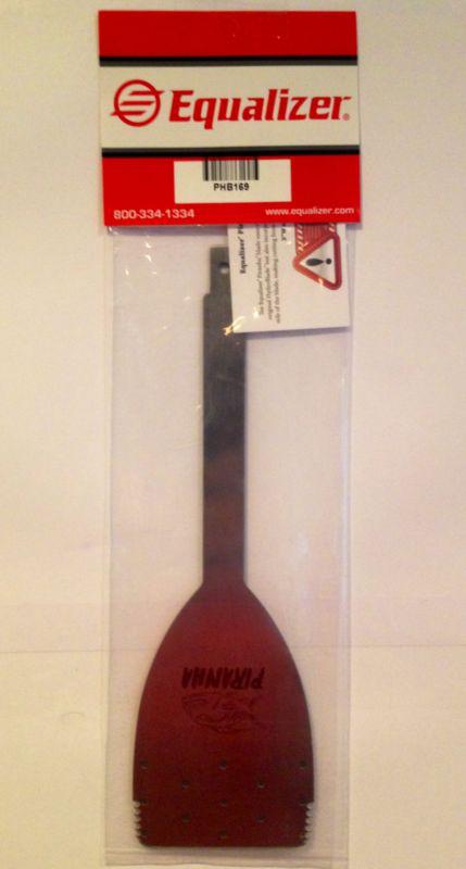 Equalizer piranha auto glass cut out blade - 3"x10" brand new design for 2013!