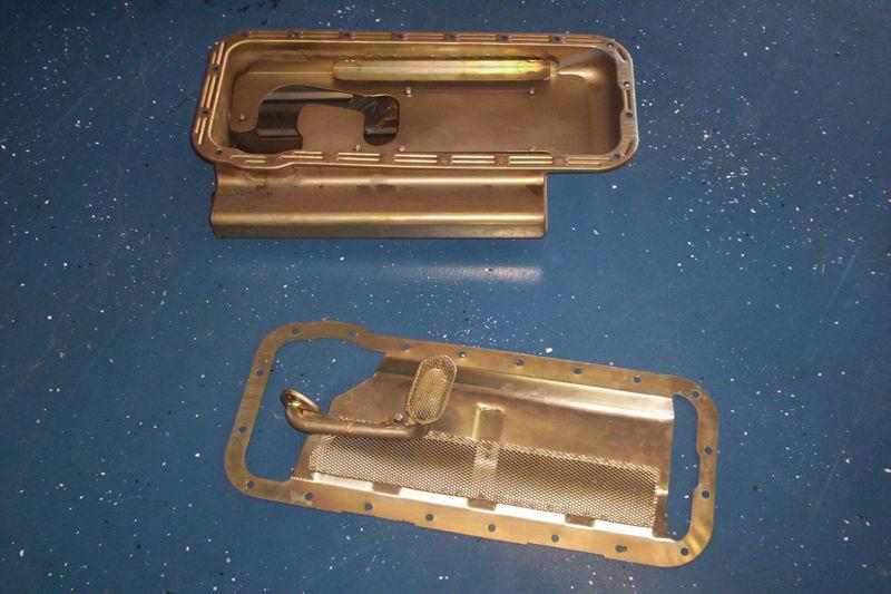 Ford 427 side oiler oil pan for shelby cobra and other 427 applications