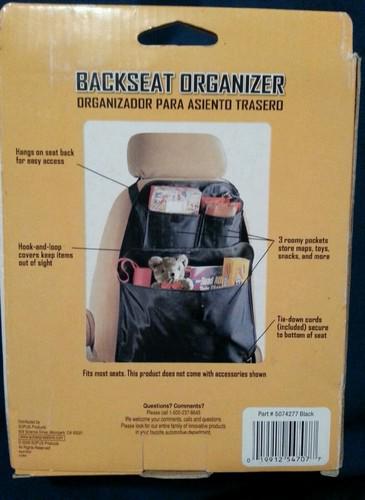 Backseat Organizer NEW, NEVER OPENED, US $7.99, image 2