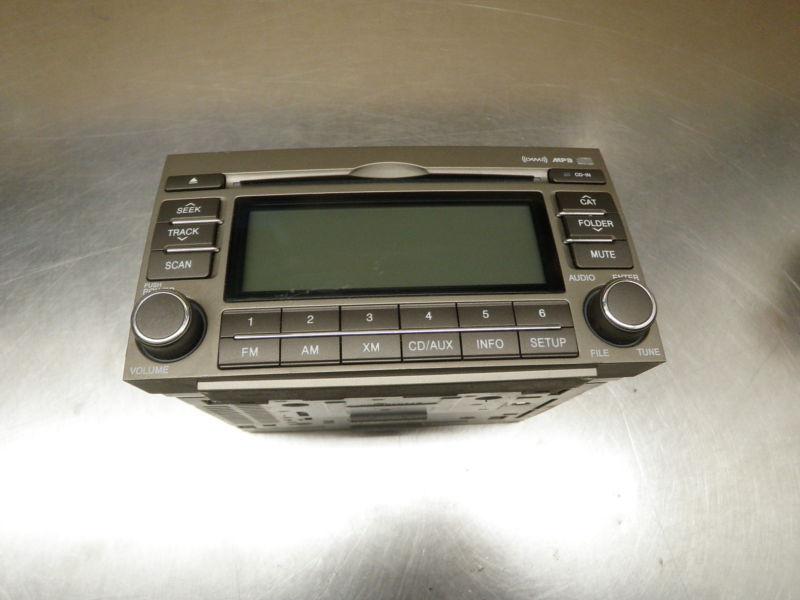 08 09 10 11 hyundai azera cd player radio oem 0790268