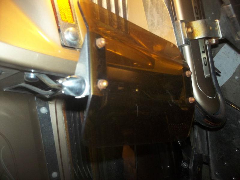 1988 honda gl 1500 leg windsheild gl1500 side sheilds 2 goldwing 1 broken leg 