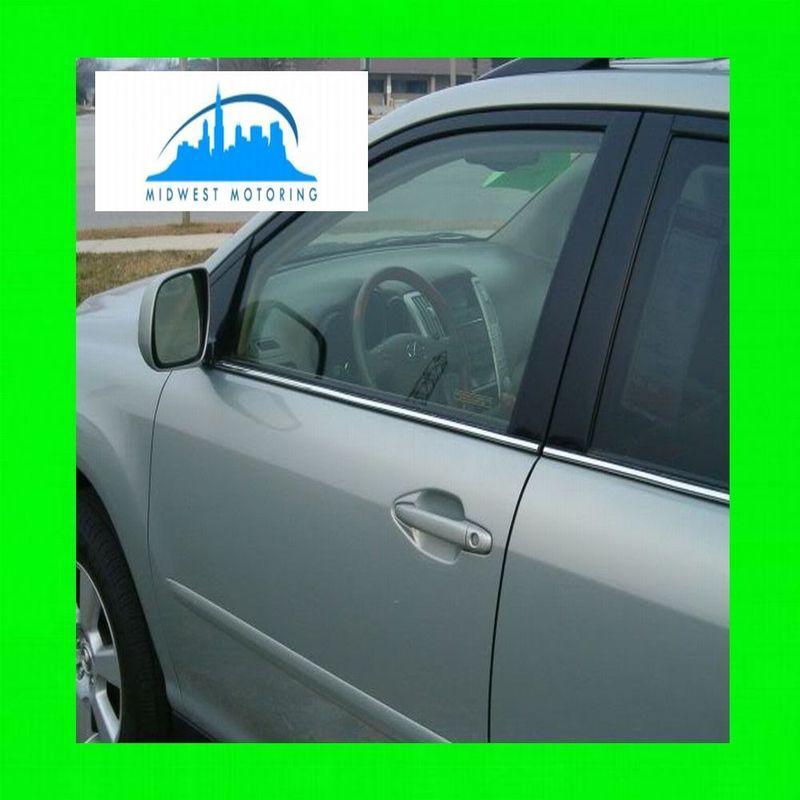2003-2006 lexus rx chrome lower window trim moldings 5yr wrnty 