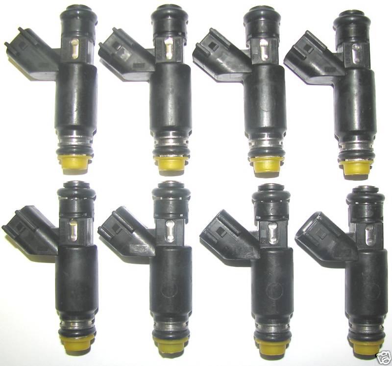 Sell 8 NEW Genuine GM OEM Fuel Injectors, Cad, Chevy, GMC 5.3L V8, 200207 Flex Fuel in Valley