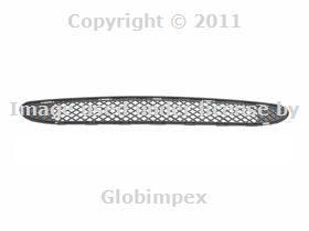 Mercedes w203 (01-05) bumper cover grille center genuine new + warranty