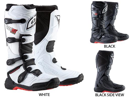 Oneal elements motocross boots size 8 white 