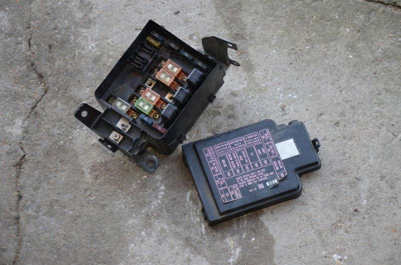 1994 honda del sol 5 spd b16a3 #1453 main fuse panel box unit