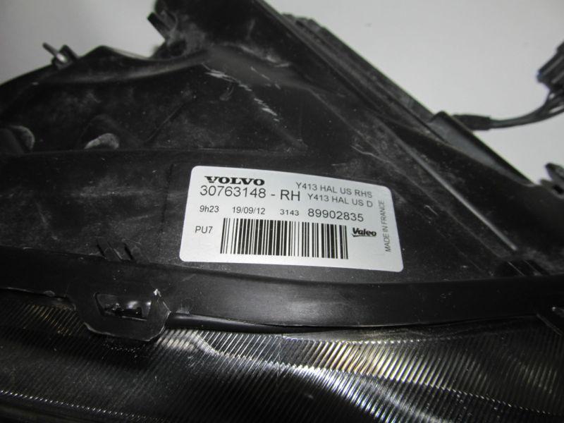 2011 2012 VOLVO XC60 OEM RIGHT HALOGEN HEADLIGHT NICE, US $39.99, image 4