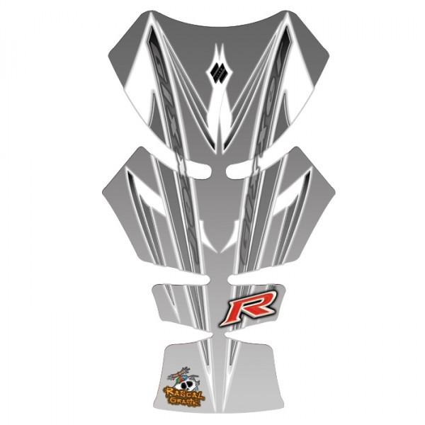 Suzuki gsxr600/gsxr750 2006-2007 grey/black tankpad