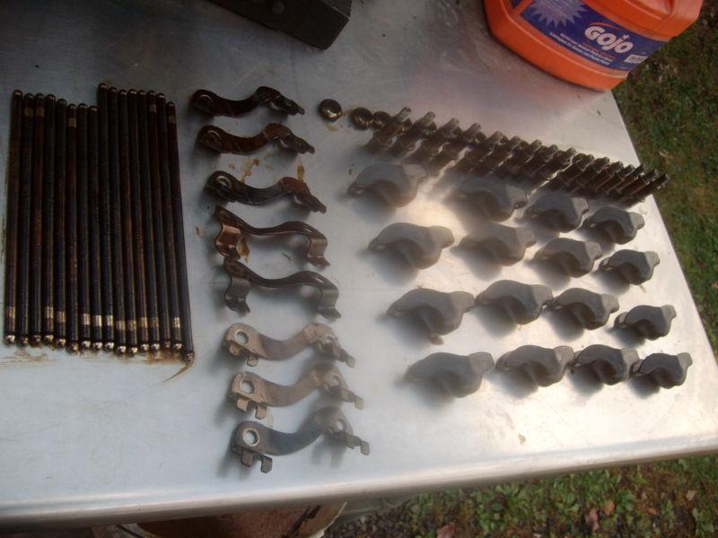 Sell CHEVY BBC TRUCK GEN 5 V 454 BBC ROCKER ARM SET STUDS GUIDE PLATES