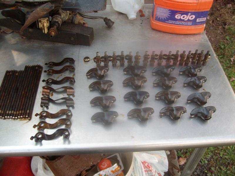 Sell CHEVY BBC TRUCK GEN 5 V 454 BBC ROCKER ARM SET STUDS GUIDE PLATES