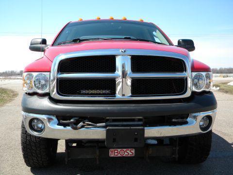 Dodge ram under hood light bar & (2) rigid industries 10" sr series combo kit