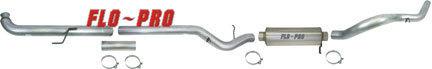Flo Pro Exhaust System 01-07 4'' Downpipe Back Aluminized #801, US $299.00, image 2