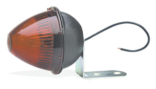 Grote 45022 - beehive red clearance /marker lamp/fixed-angle mounting bracket