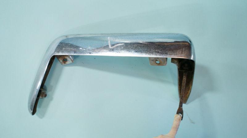1968 chevy corvette chevrolet l79 stingray 327 c3 left rear bumper