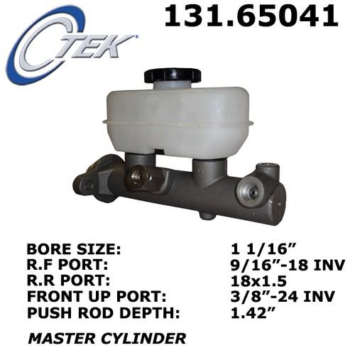 Sell CENTRIC 131.65041 Brake Master CylinderCTEK Standard Brake