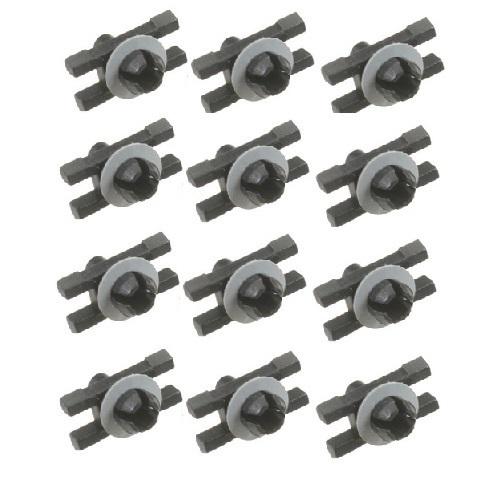 Bmw e21 320i set of 12 moulding clips ez 51 13 1 804 205