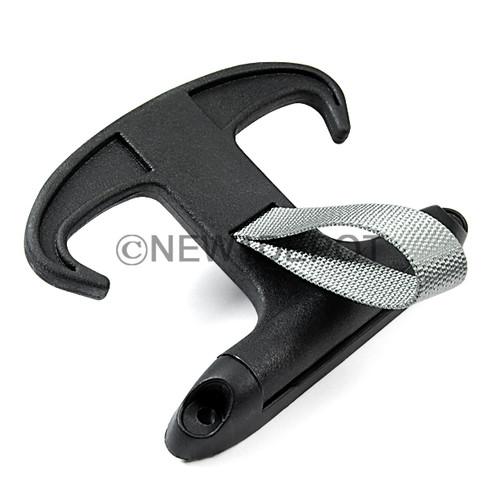 Black hanger cargo trunk bag holder hook for vw passat b6 jetta 5 mk5 05-10 new