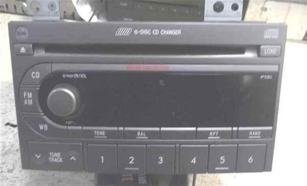 04 05 06 forester oem 6 disc cd player radio p130 lkq