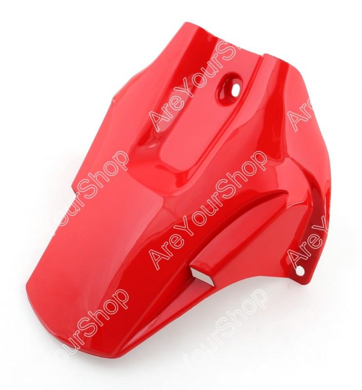 Rear hugger fender mudguards abs fairing honda cbr1000rr 2004-2007 red