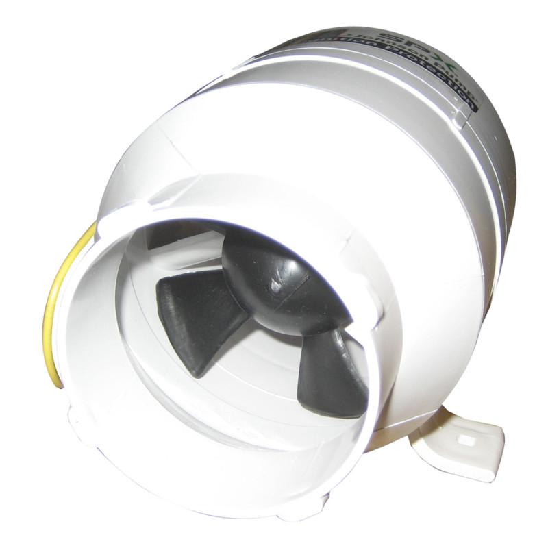 Johnson pump 3" in-line blower - 158cfm - 12v 66302