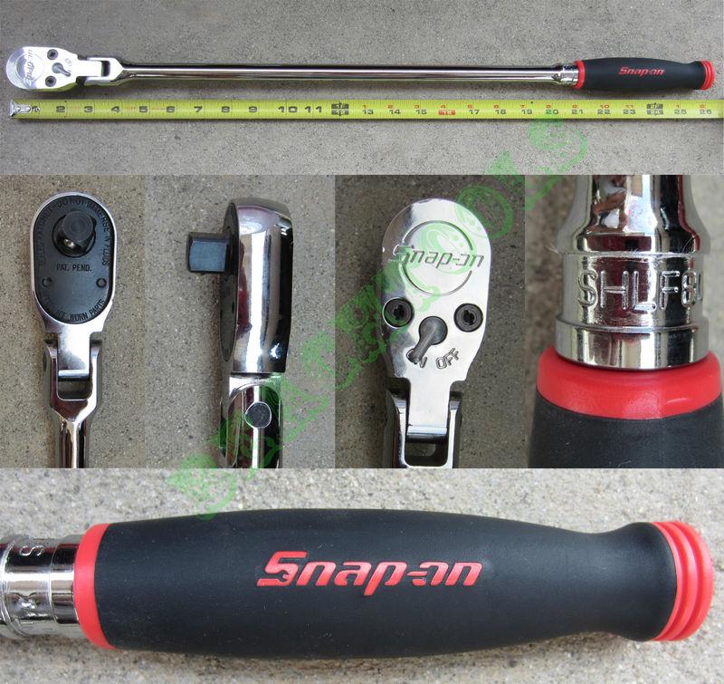 Sell New Snap On 1/2 Ratchet Sealed Flex Head Chrome Handle Soft