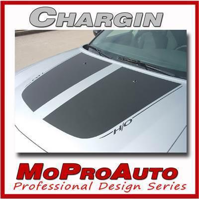 2007 dodge charger graphics stripes hood h/o decals 3m pro grade vinyl 208