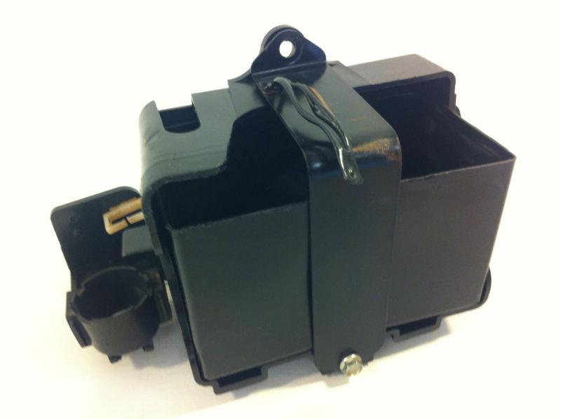 2002 honda 400 ex 400ex atv battery box cradle mount  oem