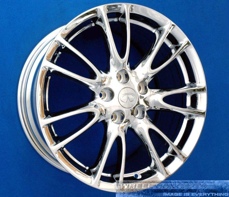 Infiniti g35 18 inch chrome wheels g 35 sport g35s oem